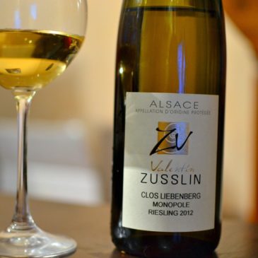 Riesling Clos Liebenberg 2012, Domaine Valentin Zusslin (Alsace)