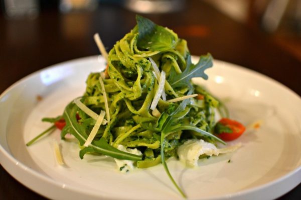 Tagliatelles au pesto de basilic - Pesto Alla Genovese