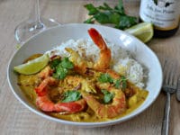 Crevettes au curry recette facile