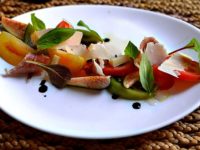 Salade de Figues au Balsamique Parmesan et Jambon de Parme
