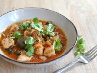 Poulet au curry rouge recette facile