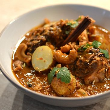 Agneau confit au curry thaï Massaman