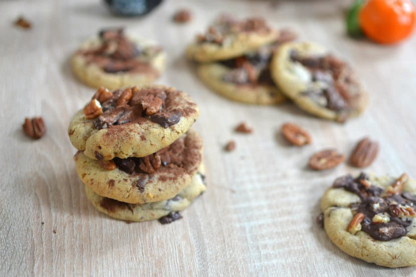Recette cookies chocolat et noix de pécan moelleux